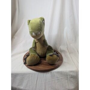 2019 Kohls Cares 9" Plush Dinosaur Are We There Yet T-Rex Green Needs Minor Fix